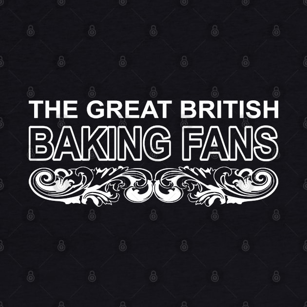 great british baking fans white by shimodesign